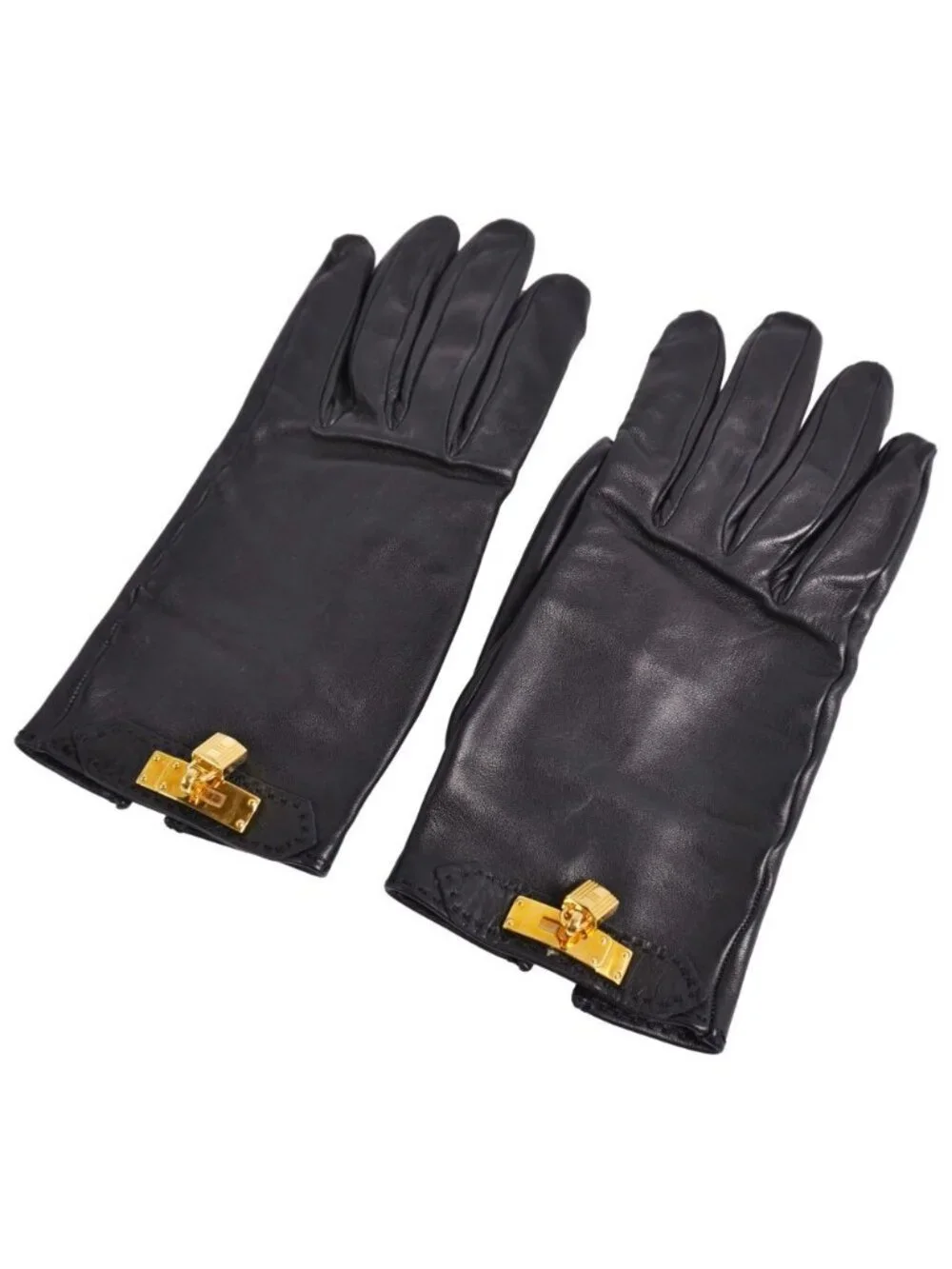Hermes Gloves Kelly Cadena Padlock Ramle